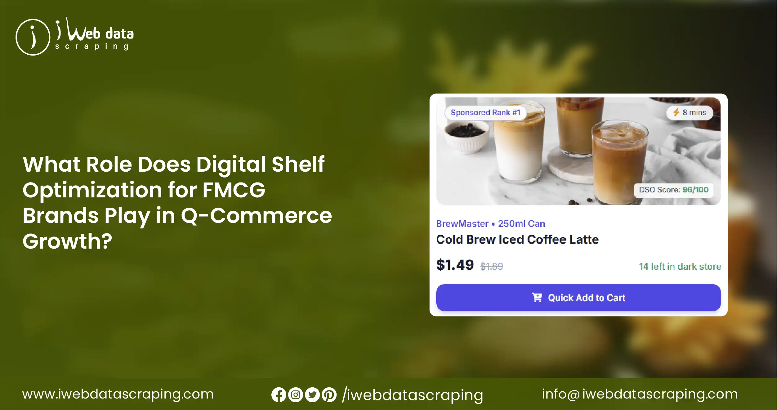 What Role Does Digital Shelf Optimization for FMCG Brands Play in Q-Commerce Growth
